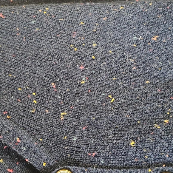 Cute multi colored Cardigan with elbow pads - Picture 3 of 7